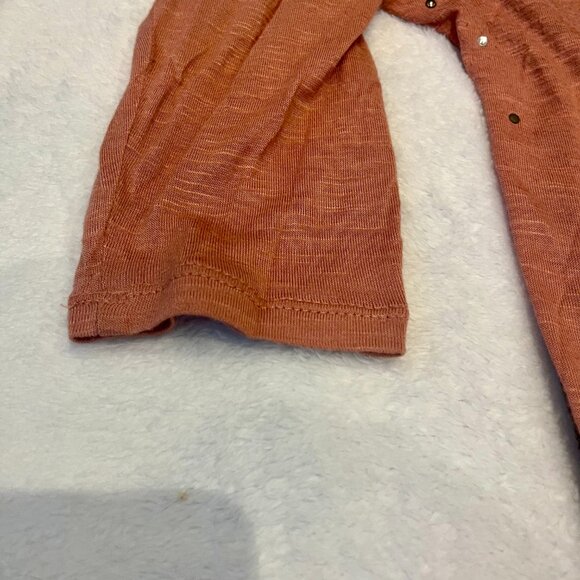 Daytrip, Salmon Studded Half-Sleeve Top, Size S - Picture 8 of 10
